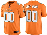 Customized Men & Women & Youth Nike Dolphins Orange Rush Limited Jersey,baseball caps,new era cap wholesale,wholesale hats